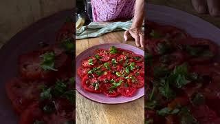 Carpaccio di pomodori