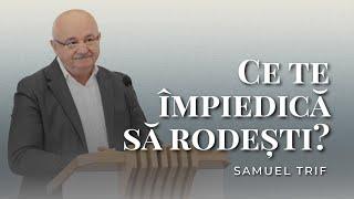 Samuel Trif - Ce te împiedică să rodești?