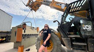 RESCUING AN ABANDONED 50TON CNC PRESS BREAK