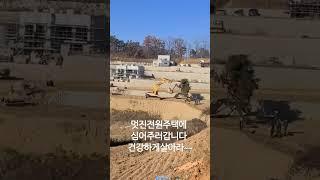 [청주나무장인]멋진전원주택에 심어주러갑니다 건강하게살아라~~