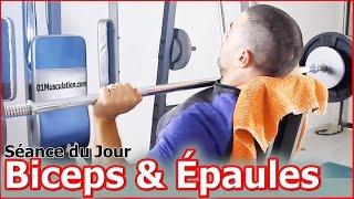 Exercices de Musculation des Biceps et Épaules