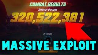 USE THIS EXPLOIT NOW | 300 MILLION Damage 100% F2P With a Single Team | MARVEL Strike Force