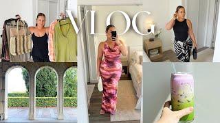 VLOG - FashionNova Outfits & Haul, SHEIN Fall Online Shopping, Lavender Matcha & Week In My Life!