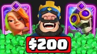 What Does $200 Get You in Clash Royale?