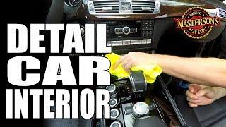 How To Detail Car Interiors - Masterson's Car Care - Mercedes-Benz AMG CLS63