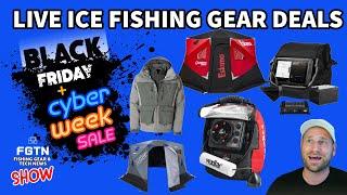 LIVE BLACK FRIDAY WEEKEND Ice Fishing Gear Deals - FGTN Show November 29, 2024