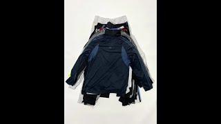 Mixed Long Sleeve Athletic Jerseys used clothing bale samples from Global Clothing Industries