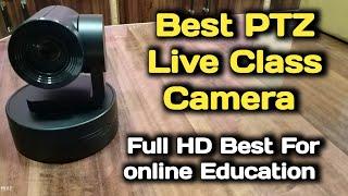 best online class camera price in india II 10x PTZ Optical Zoom Camera Best for Distance learning