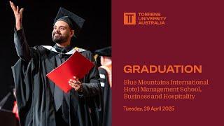 2025 Adelaide Graduation for BMIHMS, Business and Hospitality