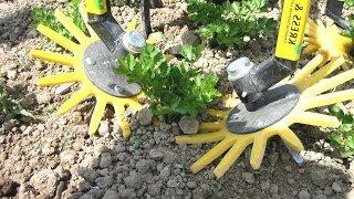 K.U.L.T. Fingerhacke, hacken in der Reihe; K.U.L.T. finger weeder, in row cultivator