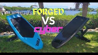 Comparing eFoils: Forged Carbon Deck vs Cyber Foil