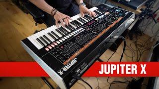 Roland Jupiter-X Synthesizer: Unboxing & Jam