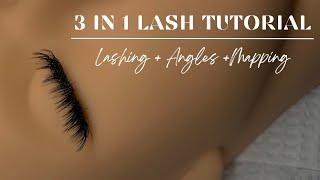 3 IN 1 LASH TUTORIAL | LAYERS+ ANGLES + MAPPING