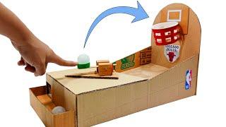 How To Build Fun Basketball Game Using Cardboard