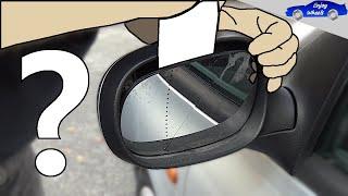 Replace a side view mirror glass WITHOUT DAMAGING ANYTHING!