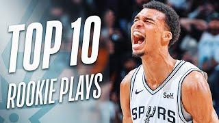 Victor Wembanyama's Top 10 Rookie Season Plays 