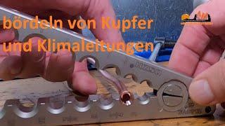 bördeln von Kupfer und Klimaleitungen + verlängern  - 4M