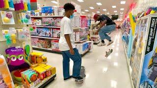 Skating In Target!