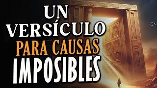 Un VERSÍCULO para causas IMPOSIBLES 