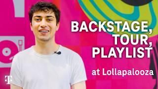 Lollapalooza Artists Play Backstage, Tour, Playlist with Harry Daniels | T-Mobile