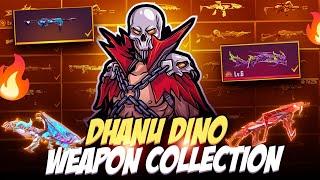 Dhanu Dino (Telugu Gaming FF) Op Weapon Collection | How to Choose A Best Gun Skin -Garena Free Fire