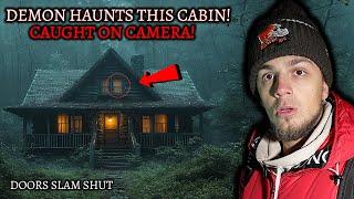 The SCARIEST Video Ever Recorded - Scary DEMON Haunts This Cabin Caught on Camera (Full Movie)