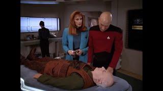 Star Trek TNG Professor Galen is killed