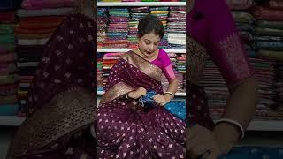 Khaddi Banarasi Saree Collection Live || Maheshwari Silk Saree Live || Sandipa's Live