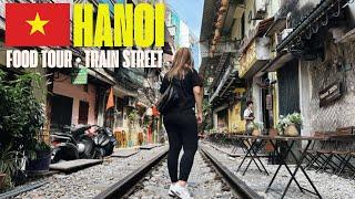 Experience the Hanoi Walking Food Tour and Train Street Adventure! 