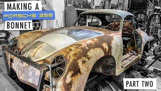 Making a Porsche 356 Bonnet (Part Two) | Barn-Find Porsche 356 Restoration