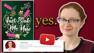 Just Stab Me Now by Jill Bearup | based on the Fantasy Heroine series | Book Review | Booktube