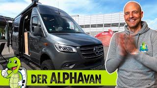 Der LÄNGSTE SPRINTER 2x2 oder 4x4 | PREMIUM VAN mit STARLINK & FLEXPORT | GASFREI | ALPHAVAN