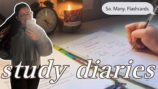 A Level Study Diaries  Typical Day in the Life for a Year 13 | Making study resources!