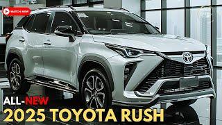 New 2025 Toyota Rush Unveiled: Tough Family SUV With the Latest Features!