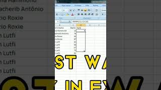 Quickly Rank Numbers from Highest to Lowest in Excel.Rank formula in Excel #exceltips #exceltutorial