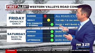 Thursday evening weather forecast (2/13)