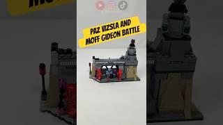 LEGO Paz Vizsla and Moff Gideon Battle Review #legostarwars