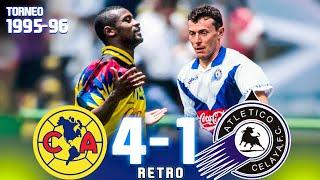  América 4-1 Celaya  - Temporada 1995-96