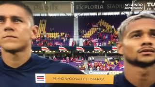 National anthem of Costa Rica Vs Jamaica - Copa oro 2021