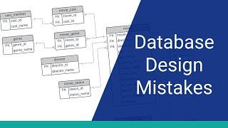 7 Database Design Mistakes to Avoid (With Solutions)