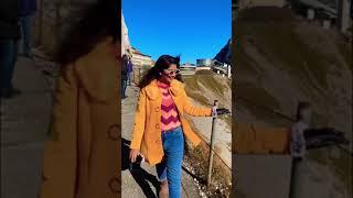 Indian girl in Mt. Pilatus, Switzerland| World’s Steepest Cogwheel #shorts #pilatus #eurotrip2021