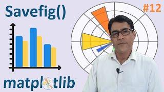 Matplotlib Save Fig | How to save a figure / Chart / Plot as Image? MATPLOTLIB Tutorial - 12