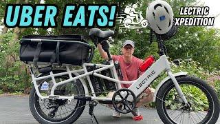 I Started Delivering Uber Eats on my Lectric Xpedition Ebike