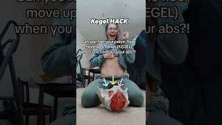 Kegel HACK for Pelvic Floor & Low Belly Weakness! #doctor #health #mom #fitness #abs #kegel #viral