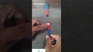 Bar magnet experiment #shorts #science #ytshorts