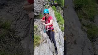 Mountainside VIA FERRATA in Switzerland!