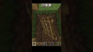 Minecraft: Smallest house ||#minecraft #minecraftshorts #shortstrending