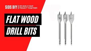 How To Use Flat Wood Drill Bit? - SIDS DIY