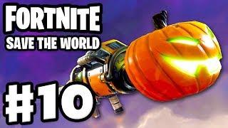 Fortnite: Save the World - Gameplay Walkthrough Part 10 - Jack-O-Launcher! (PC)