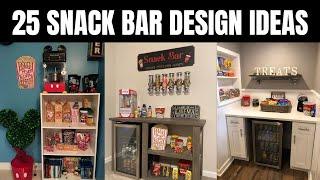 25 Snack Bar Design Ideas || J4 Vlogs